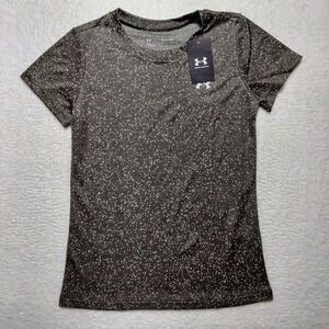 Under Armour Tech Nova SSC Women's XS Gray Speckled Short Sleeve T-Shirt